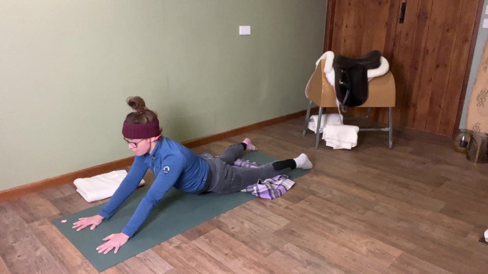 Keeping the body in balance whilst in movement